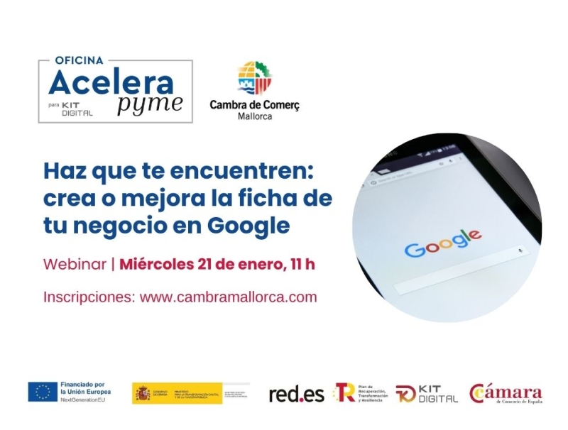 Haz que te encuentren: crea o mejora la ficha de tu negocio en Google